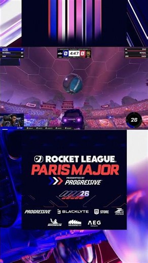 AZTRO hits a FLIP RESET and shreds the entire defense #rlcs2026 #Paris #major