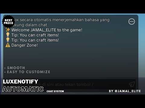 Roblox Announcement System! (Professional UI + Chat Notify)