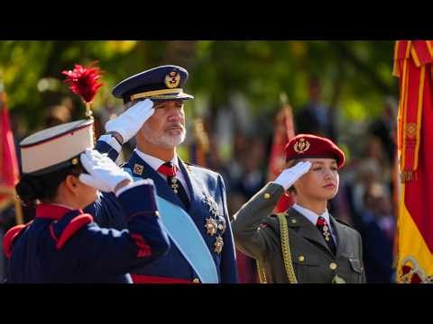 Watch Live: Spain's National Day military parade