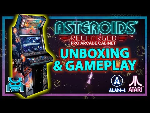 Asteroids Recharged Pro Arcade UNBOXING 🚀 INSANE Direct Capture Gameplay!