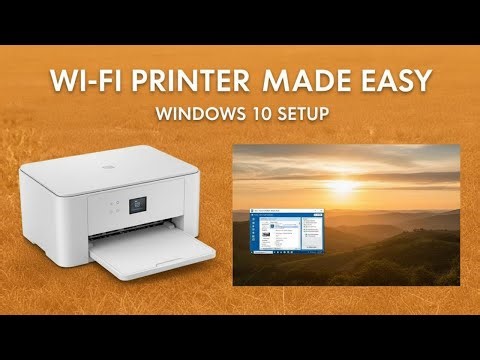 How To Set Up WiFi Printer On Windows 10 - Beginner’s Guide