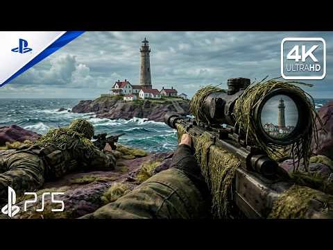 BEST COD MISSION: RECON BY FIRE | Tactical Ghost Sniper – Cinematic Stealth Gameplay [4K 60FPS] MW2