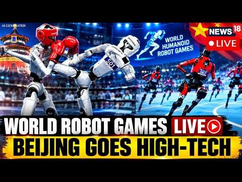 LIVE: WORLD ROBOT GAMES DAY 2 | BEIJING GOES HIGH-TECH | 2,000+ ROBOTS COMPETE | N18G