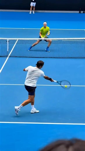 Watch Silky Smooth Roger Federer 🎾 #Shorts