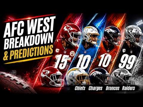Morning Spike AFC West Breakdown & Predictions