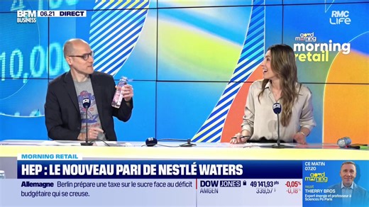 Nestlé Waters accélère sur le segment des boissons aromatisées ! Le groupe mise désormais sur l’innovation avec une nouvelle boisson lancée hier... C’est une déclinaison de son eau Hepar@evajcqt
