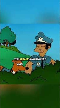 Bart Has A Police Dog 🐕 🤭 #shorts #thesimpsons #simpsons #cartoon