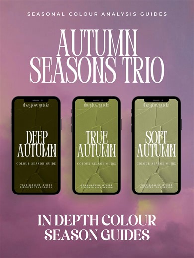 AUTUMN Colour Analysis Guide Trilogy | Deep Autumn | Soft Autumn | True Autumn | Colour Seasons | Instant Download PDF | Fashion & Beauty - Etsy