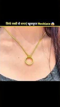 12 Easy Necklace & Pendant Making Tricks 😍 | DIY Jewelry Hacks #shorts #lifehacks #diy