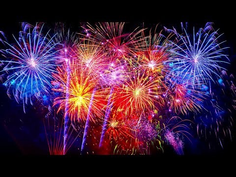 Real Fireworks Celebration Background | 8 Hours 4K Event & Party Visuals Loop | No Sound