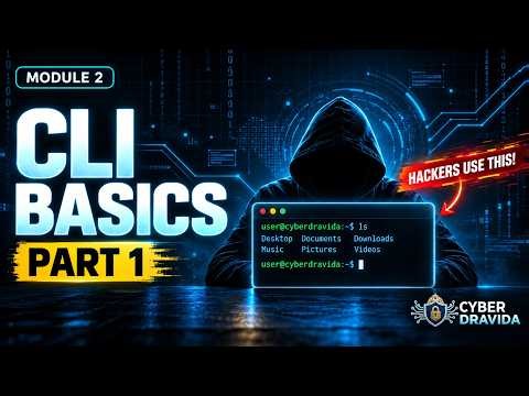 Linux Commands for Beginners 🐧 CLI Basics Part 1 | Linux for Hackers #06