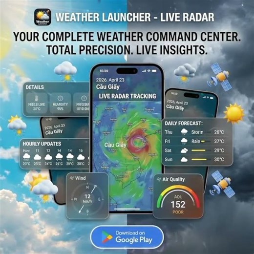 WeatherLauncherV3 1080x1080