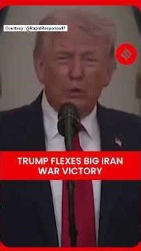 “Iran Crushed in Weeks!” Trump’s Big Iran War Victory Claim Stuns World