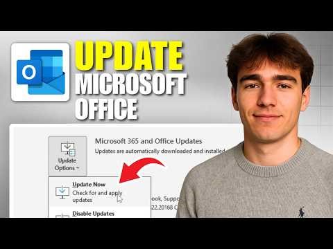 How to Update Microsoft Office Outlook Word Excel PowerPoint (Tutorial 2026)