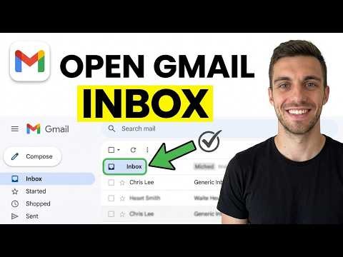 How to Open Gmail Inbox (Gmail Tutorial)
