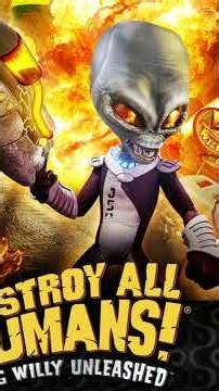 DESTROY ALL HUMANS BWU | Documentation | Contrast&Compare | FAIRFIELD | #alien #aliens #ufo #beam |