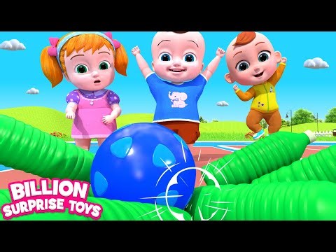 Outdoor Playground! Family Playtime Shows and Funny videos for Children! Let's Play