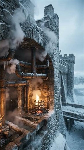 Winterfell Is NOT Cold?! It Has Secret Hot Water Pipes! 🔥 #shorts