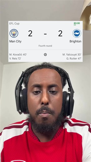 BRIGHTON DO NOT LOSE TO MAN CITY... MAN CITY 2-2 BRIGHTON #peakfighter #football #mancity #brighton