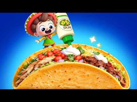 Let's Share the Taco! | Ice Cream | Sharing is Caring | Nursery Rhymes & Kids Songs | BabyBus