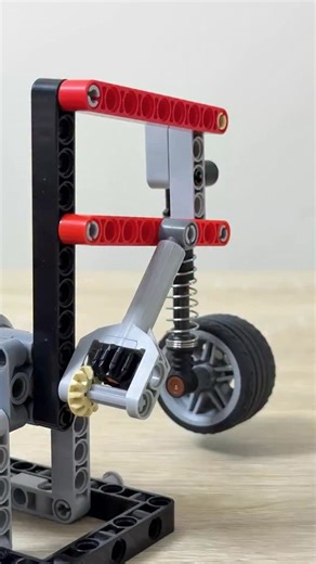 Landing Gear Mechanism (Another Angle) #lego #legotechnic #mechanical #mechanism #engineering | Bricks Master Builders