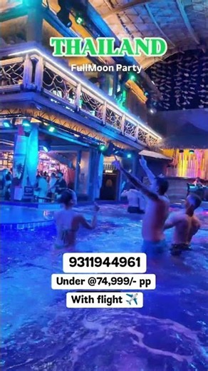 Thailand Full Moon Party | Phuket + Krabi + Koh Samui Tour Package | 6N/7D | ₹74,999 with Flights✈️🎉