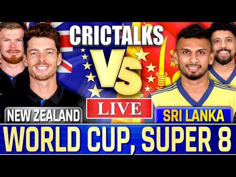 🔴 NZ vs SL Cricket Live Match Today, T20 World Cup 2026 Scores Commentary, New Zealand v Sri Lanka