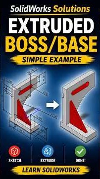 Can You Model This Bracket? | SolidWorks Practice Part #shorts