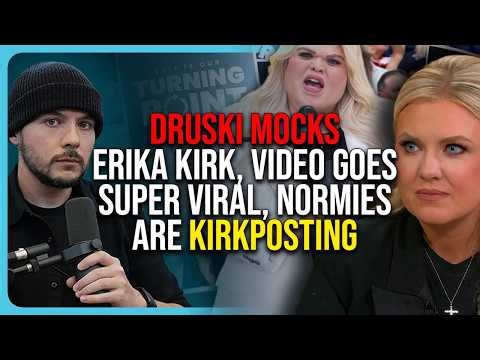 Druski MOCKS Erika Kirk, Video Goes SUPER VIRAL, Normies Are Kirkposting