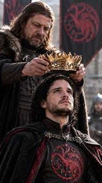 The Only Way Ned Stark Would Crown Jon Snow King
