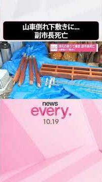 【祭りでの事故】山車の下敷きに…重さ約2～3トン 副市長が死亡 愛媛・西条市 #shorts