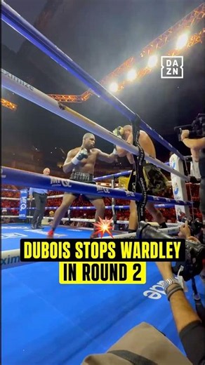 Dubois STOPS Wardley in two rounds!