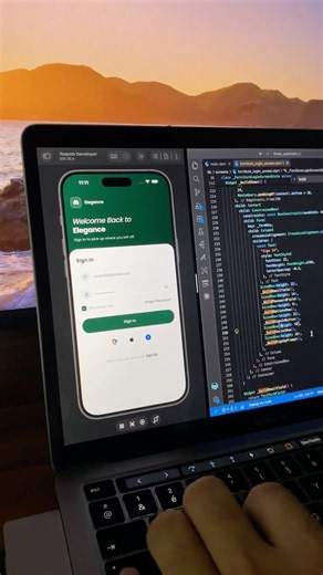 ⚡ Modern Flutter Login UI | Speed Code