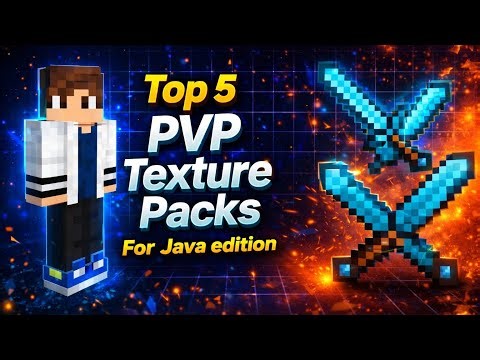 Top 5 Best PVP Texture Packs for Minecraft Java Edition (FPS Boost!)