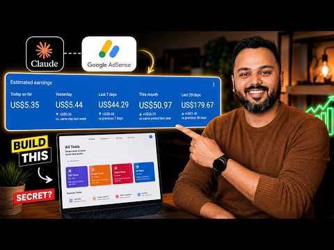 Claude Built this AI Tool and Monetize with Google Adsense