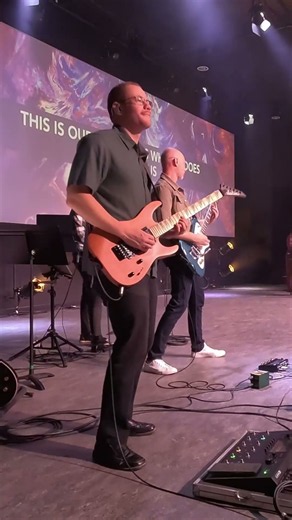 Live Sunday morning IEM mix - This Is Our God #worshipguitar #iem