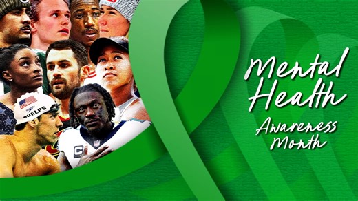 Athletes using their platforms to raise awareness about mental health