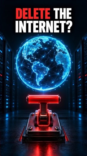 Can You Delete the Entire Internet? 🌐🗑️ #technology #computerscience #animation