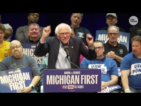 Bernie Sanders says Donald Trump's attacks show 'they have nothing to say about the real issues'