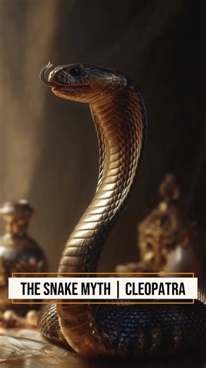 Cleopatra Didn't Die From a Snake Bite #cleopatra #history