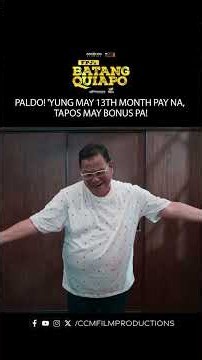 PALDO! 'Yung may 13th month pay na, tapos may bonus pa! | #FPJBQ Re-run Quick Shorts