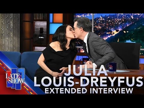 Kissed By JLD & Roasted By Selina Meyer - Stephen Colbert Is Having The Best Day Ever