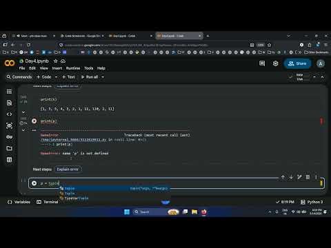 Python List and Tuple Complete Tutorial | Methods, Conversion & Examples