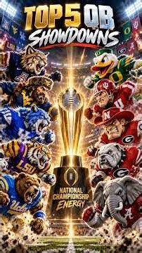 The QB Showdowns You CAN'T Miss This Week 🏈 #collegefootball #cfb