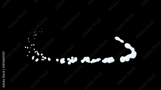 Liquid splash swoosh explosion on black screen background featuring comic line motion, fluid water waves, bubble clusters and soft ball forms, hand drawn cartoon texture in smooth 2d 4k