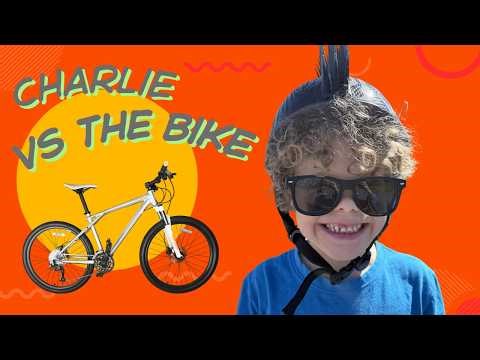 UFO Kids Try Riding a Bike for the First Time 👽🚲