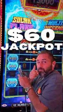 $60 SPIN JACKPOT! 🔥 Triple Nova Solar Flare HOLD & SPIN Goes WILD! 💰#shorts #fyp #casino