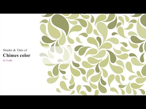 Shades & Tints of Chimes color #c7ca86 A Warm Green color #b0b377 #9a9d68 #cdcf93 #d3d5a0