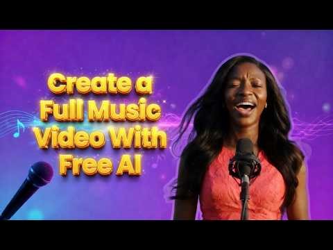 How to Create a Full AI Music Video for Free Step by Step