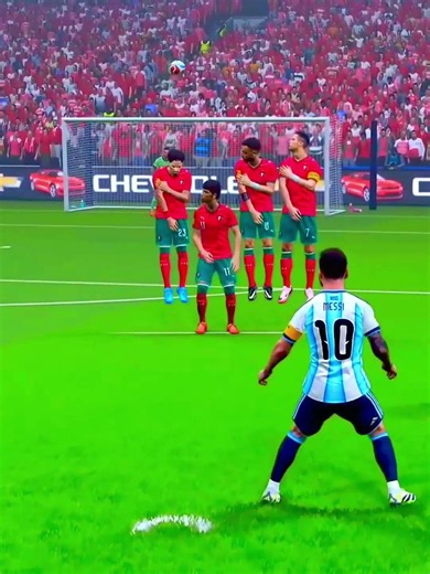LIONEL MESSI INSANE FREE KICK | ARGENTINA VS PORTUGAL | FIFA WORLD CUP FINAL